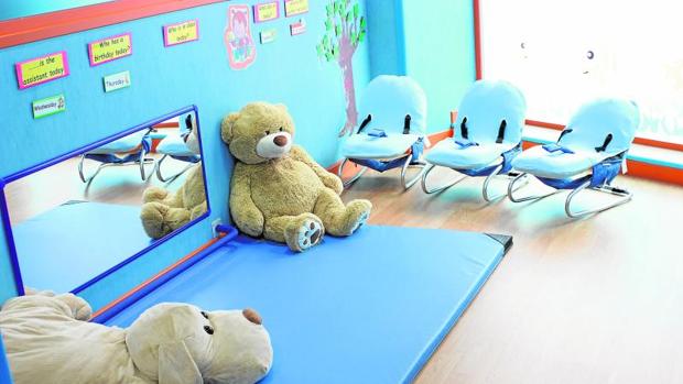 Interior de una de las escuelas de Nemomarlin