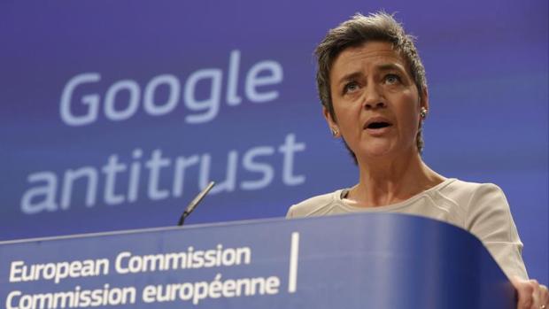 La comisaria europea de Competencia, Margrethe Vestager