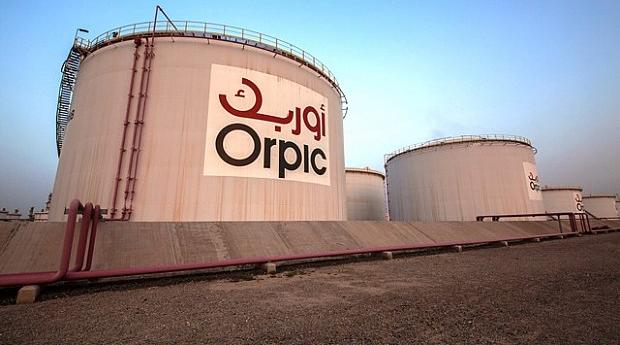 Instalaciones en Omán de Orpic, filial del grupo español CLH