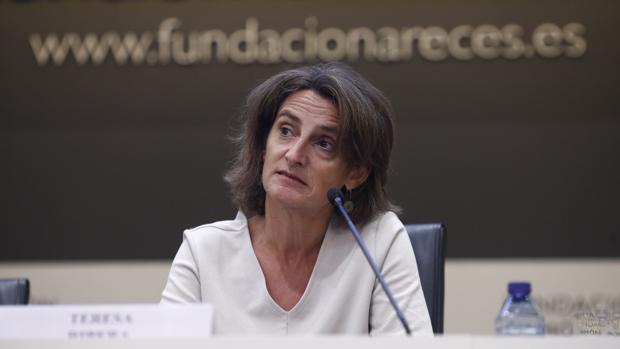 La ministra de Transición Ecológica, Teresa Ribera