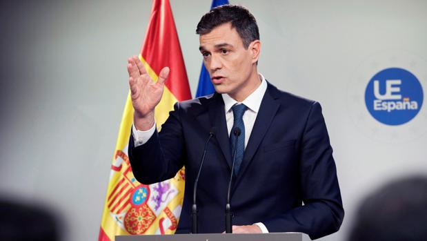 El presidente del Gobierno, Pedro Sánchez