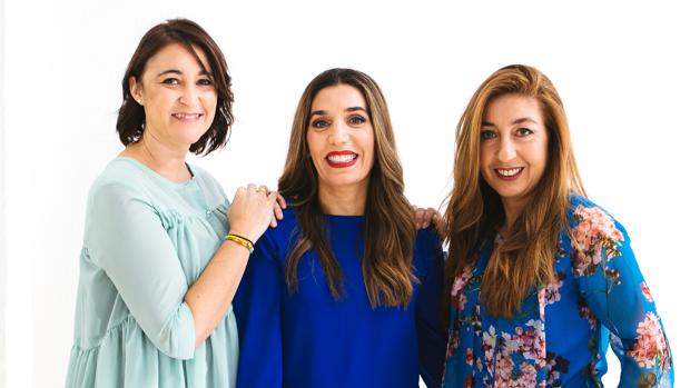 Las fundadores de «Lycolé» (de izda a dcha): Mamen González, Gema Correa y Blanca Bravo