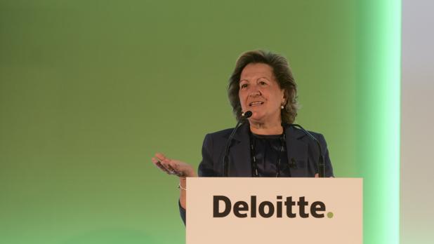 La presidenta de Unespa, Pilar González de Frutos