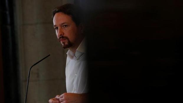 El secretario general de Podemos, Pablo Iglesias