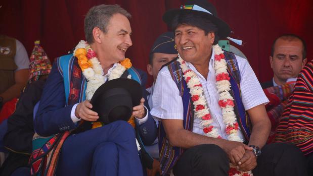 Zapateroy Morales, esta semana en Bolivia