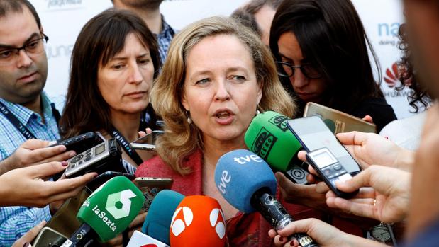 Nadia Calviño, ministra de Economía y Empresas en funciones