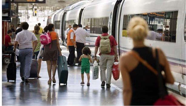 Estación de Chamartín, en Madrid