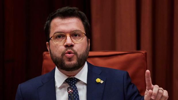 El vicepresidente del Govern y conseller de Economía y Hacienda de la Generalitat, Pere Aragonés,