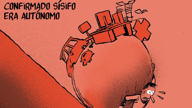 En la última década, los pensionistas autónomos son solo un 7,7% más