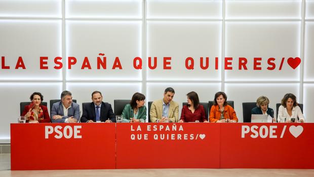 Reunión de la Comisión Ejecutiva Federal del PSOE para hacer balance de las elecciones del 28A
