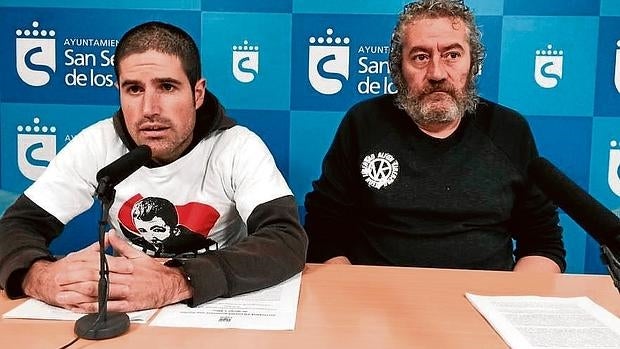 Miembros de Alcosanse y la plataforma Pro-Alfon