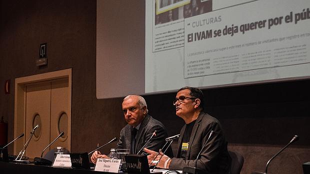 Cortés, ayer en la presentación de los datos