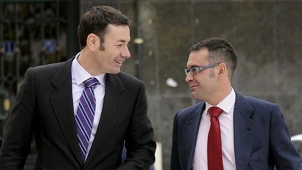 Tomás Gómez y José María Fraile