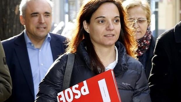 La secretaria general del PSOE-M y alcaldesa de Getafe, Sara Hernández