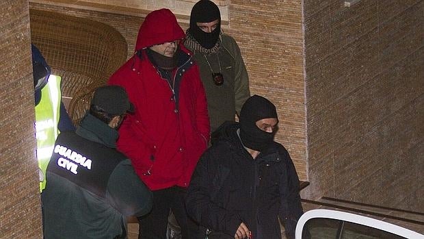 Romanov, detenido por la Guarcia Civil en su chalet de Mallorca en diciembre de 2013