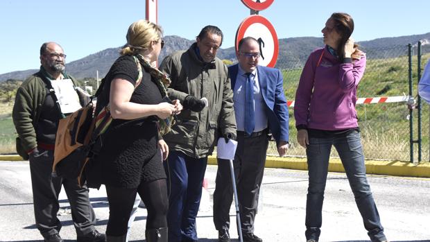 Julián Muñoz en una salida de la cárcel el pasado mes de abril