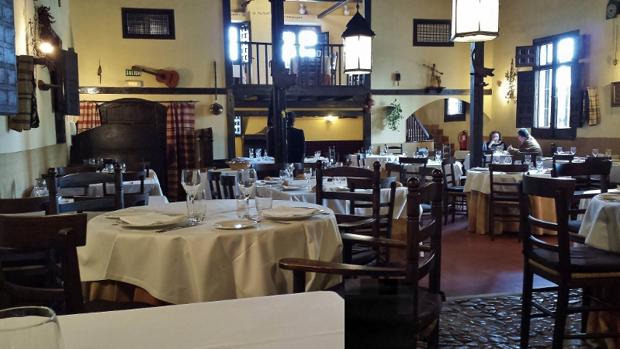 El interior del restaurante