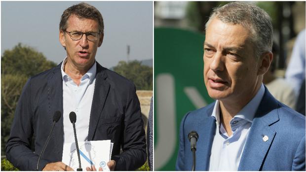 Alberto Núñez Feijóo e Íñigo Urkullu