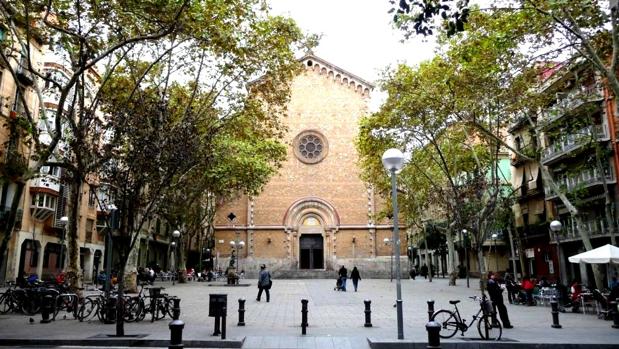 La plaza de la Virreina de Barcelona