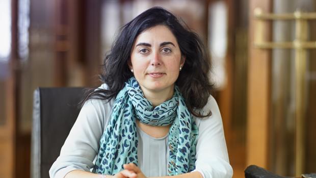 La regidora mindoniense, en una charla reciente con ABC