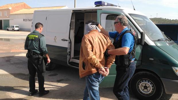 Uno de los detenidos en la localidad albaceteña de Pozo Cañada