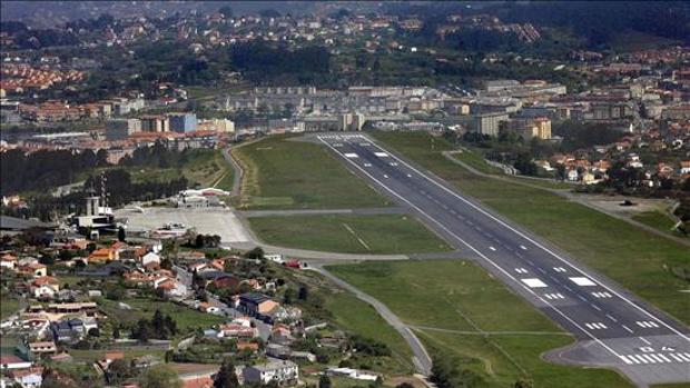 Pista de la terminal coruñesa