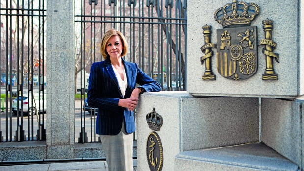 María Dolores de Cospedal, en el Ministerio de Defensa