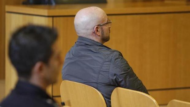 El ahora liberado Pedro Raño durante el juicio celebrado el pasado mes de septiembre