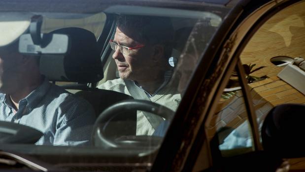 Francisco Granados, el día de su detención en octubre de 2014