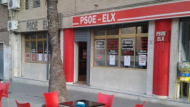 Sede de los socialistas en Elche