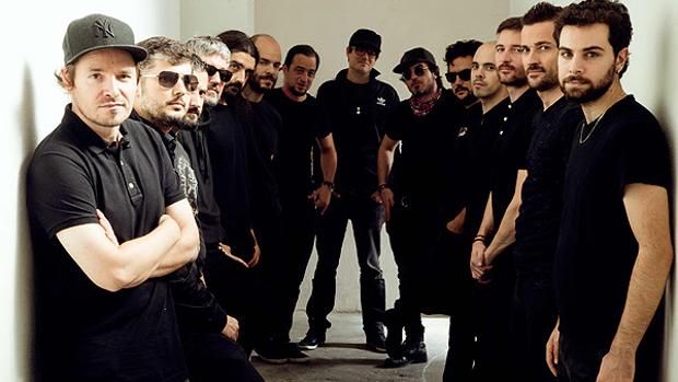 Los integrantes de «Bobby Martínez meets AP Big Band»