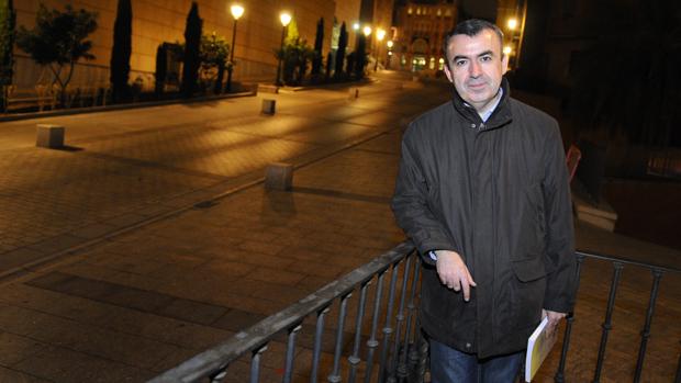 El escritor Lorenzo Silva, en una foto de archivo en Toledo