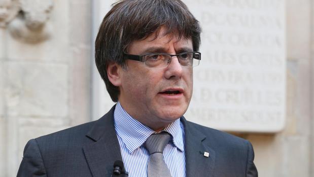 El presidente de la Generalitat, Carles Puigdemont