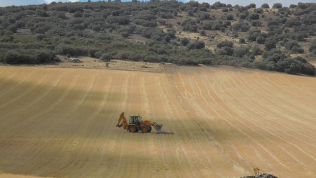 Uno de los campos entre Torrenueva y Torre de Juan Abad donde estaban proyectadas las tierras raras