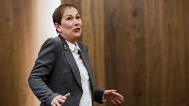 La presidenta de Navarra, Uxue Barkos, en una imagen de archivo