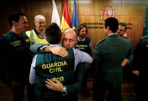Guardia Civil ofreció una rueda de prensa tras el ingreso en prisión de Abuín