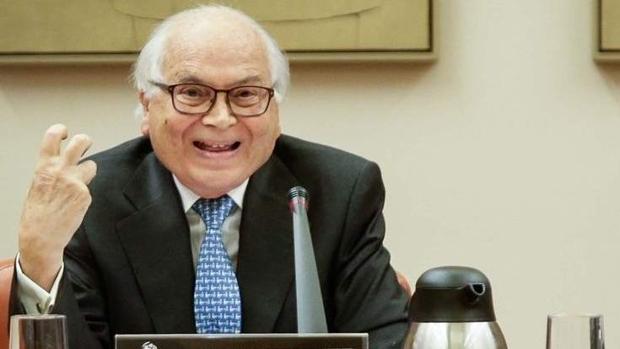 El ex magistrado del Tribunal Supremo, Carlos Granados, en una intervención en el Congreso