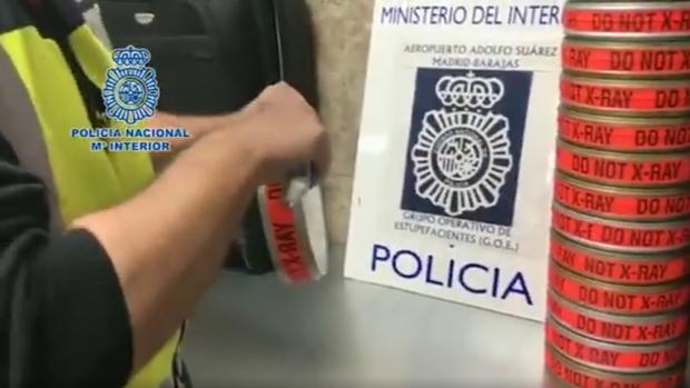 Las películas donde se encondía la droga