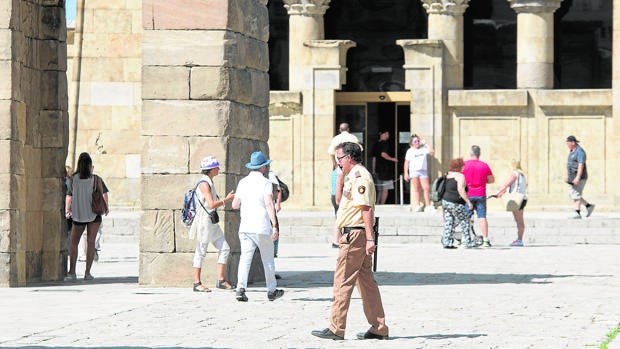 El Templo de Debod, en agosto de 2016, cuando aún no había sufrido los reiterados cierres