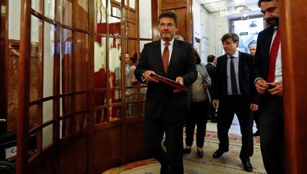 El ministro de Justicia, Rafael Catalá