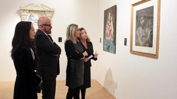 MIlagros Tolón inauguró la muestra en San Marcos