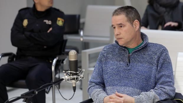 El etarra Antonio Troitiño, en el juicio en la Audiencia Nacional
