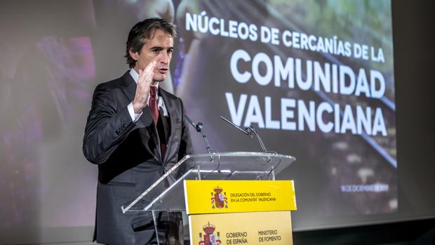 El ministro de Fomento, Íñigo de la Serna, en Valencia en una imagen de archivo