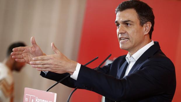 Pedro Sánchez, secretario general del PSOE