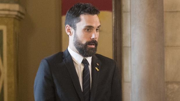 El presidente del Parlament, Rogfer Torrent