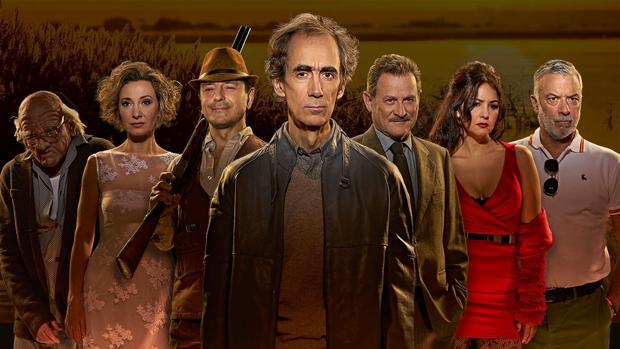 Los protagonistas de «En la orilla» de Rafael Chirbes, espectáculo muy aplaudido en el Rojas