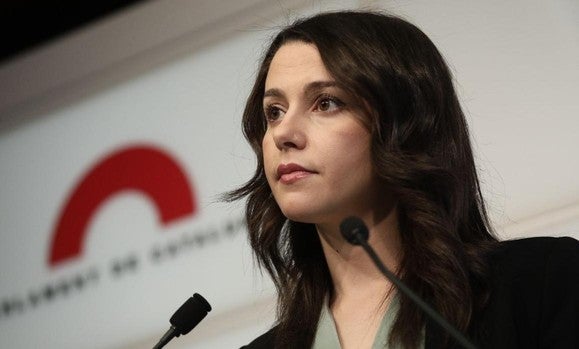 La líder de Ciudadanos en Cataluña, Inés Arrimadas