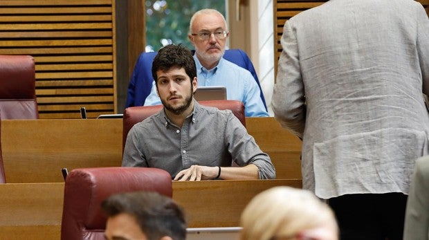 Bancada de Podemos en las Cortes Valencianas