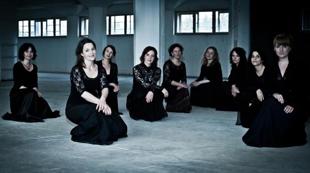 Integrantes de Tiburtina Ensemble, grupo residente de Abvlensis 2018