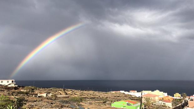 El Hierro un día de lluvia